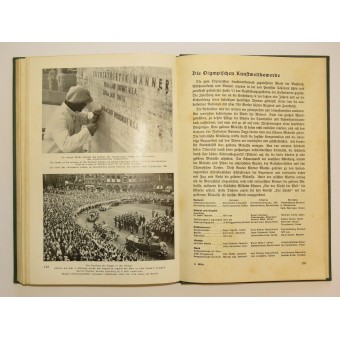 Het boek over 11 Olympische Spelen in Berlijn in 1936. Espenlaub militaria